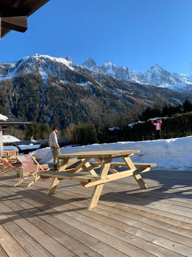 Chalet Pleine Vue&Spa Chamonix Exterior foto