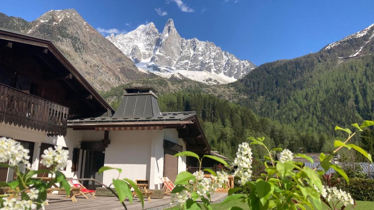 Chalet Pleine Vue&Spa Chamonix Exterior foto